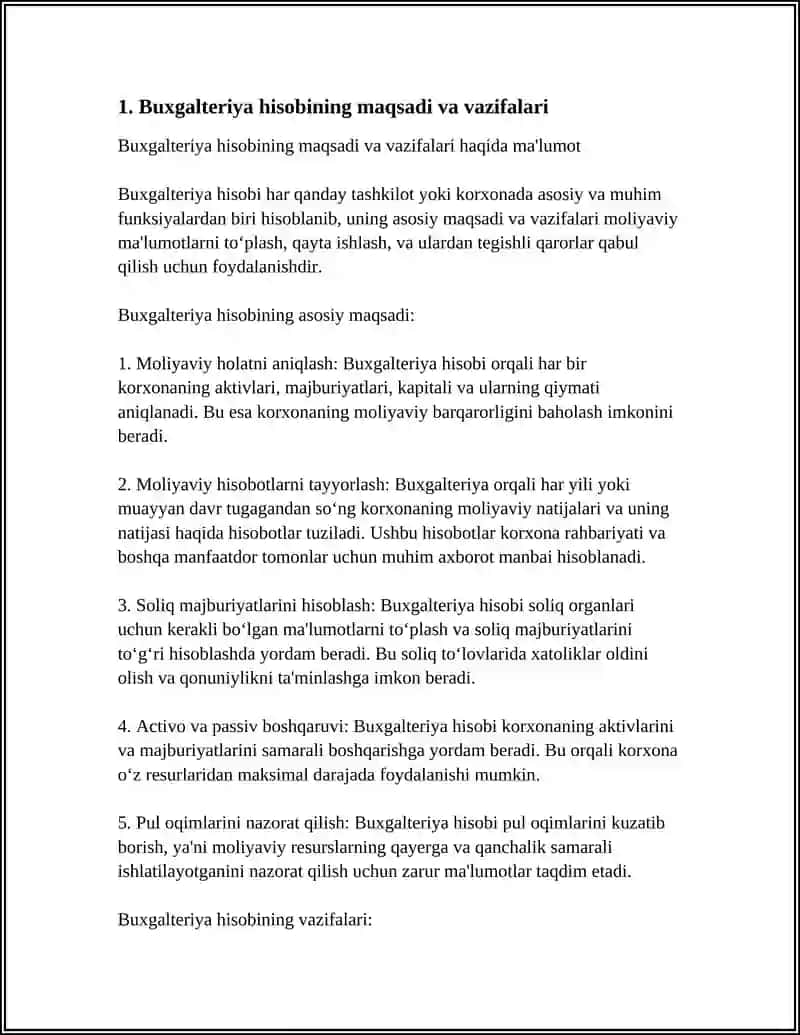 BUXGALTERIYA HISOBINING MILLIY STANDARTLARI 3