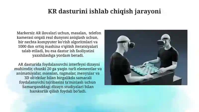 Kengaytirilgan Haqiqat Ilovasi 3