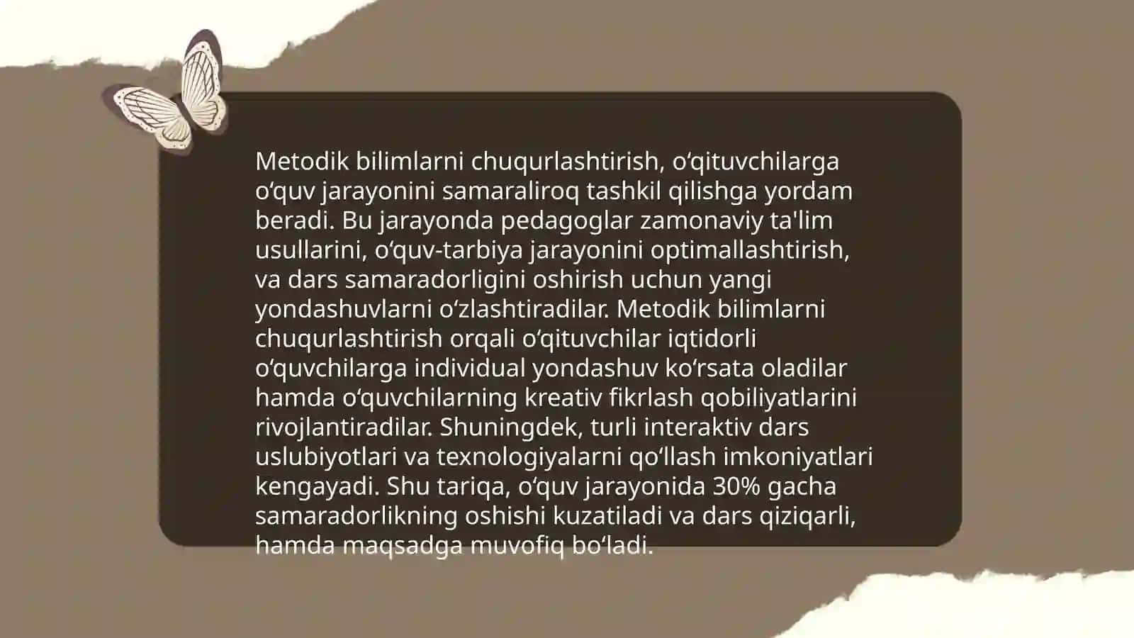 o'qituvchining kasbiy kompitentlik sifatlarini rivojlantirish 3
