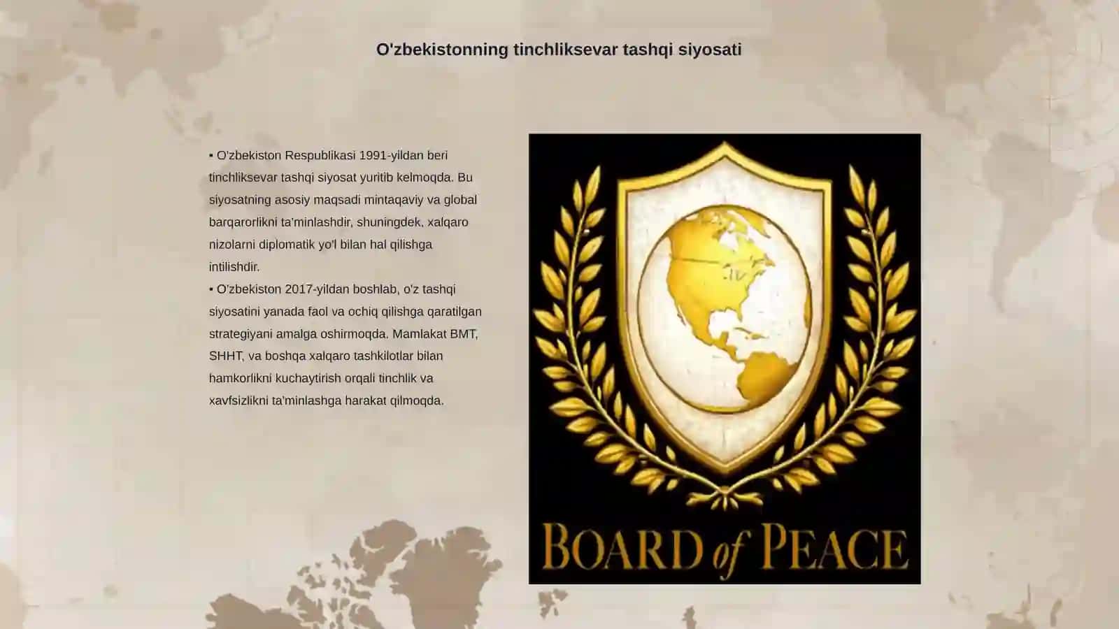 O'zbekiston Respublikasi va jahon hamjamiyati 3