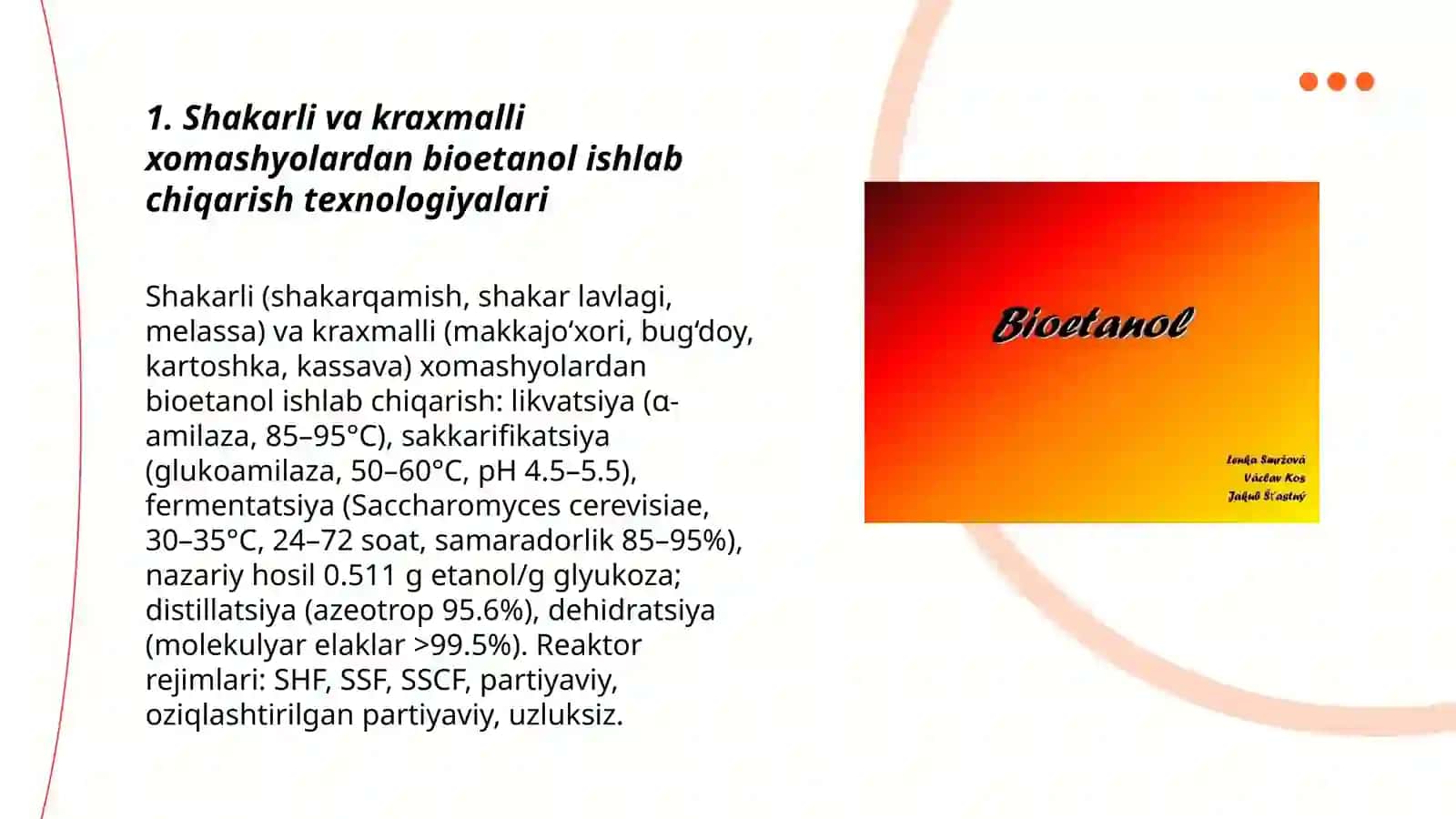 Bioetanol ishlab chiqarishning biotexnologik usullari 3