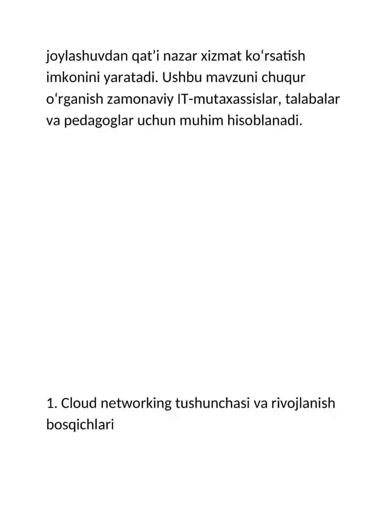 Cloud networking arxitekturasi va asosiy komponentlari 3