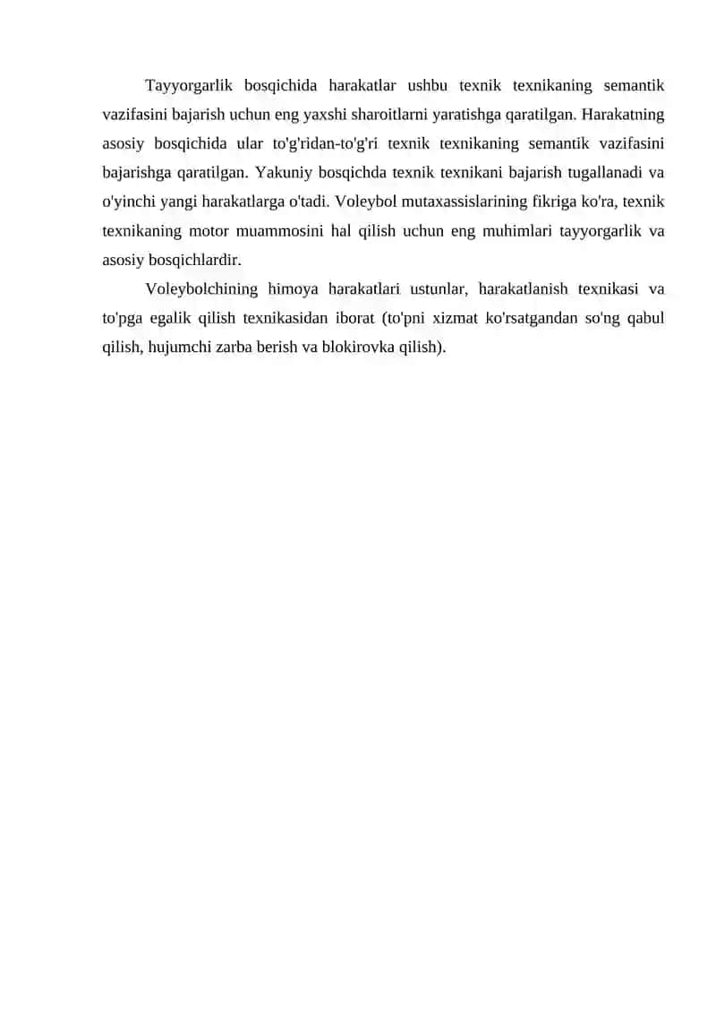 Voleybol o'yinida asosiy turish qoidalari 3
