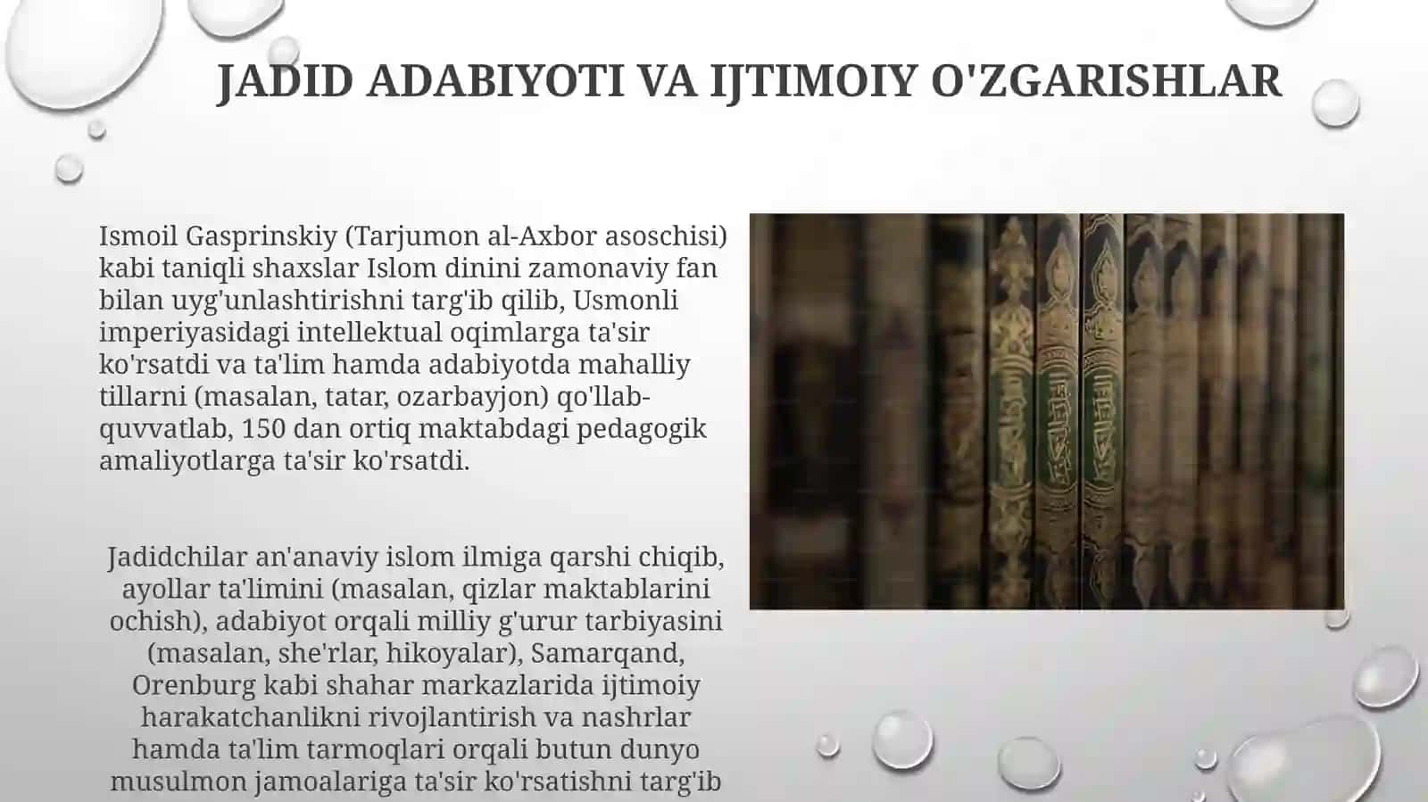 Jadid Adabiyoti va Ijtimoiy O'zgarishlar 3