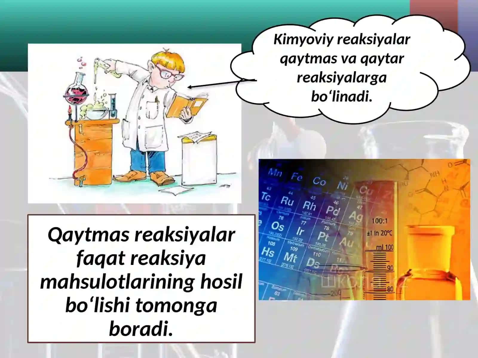 Kimyoviy muvozanat 3