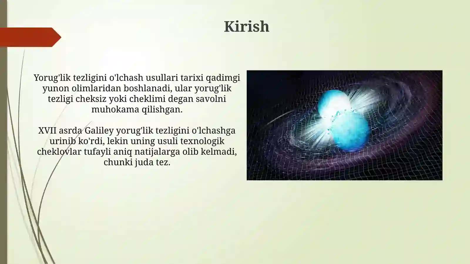 Yorugʻlik tezliginioʻlchashusullari 3