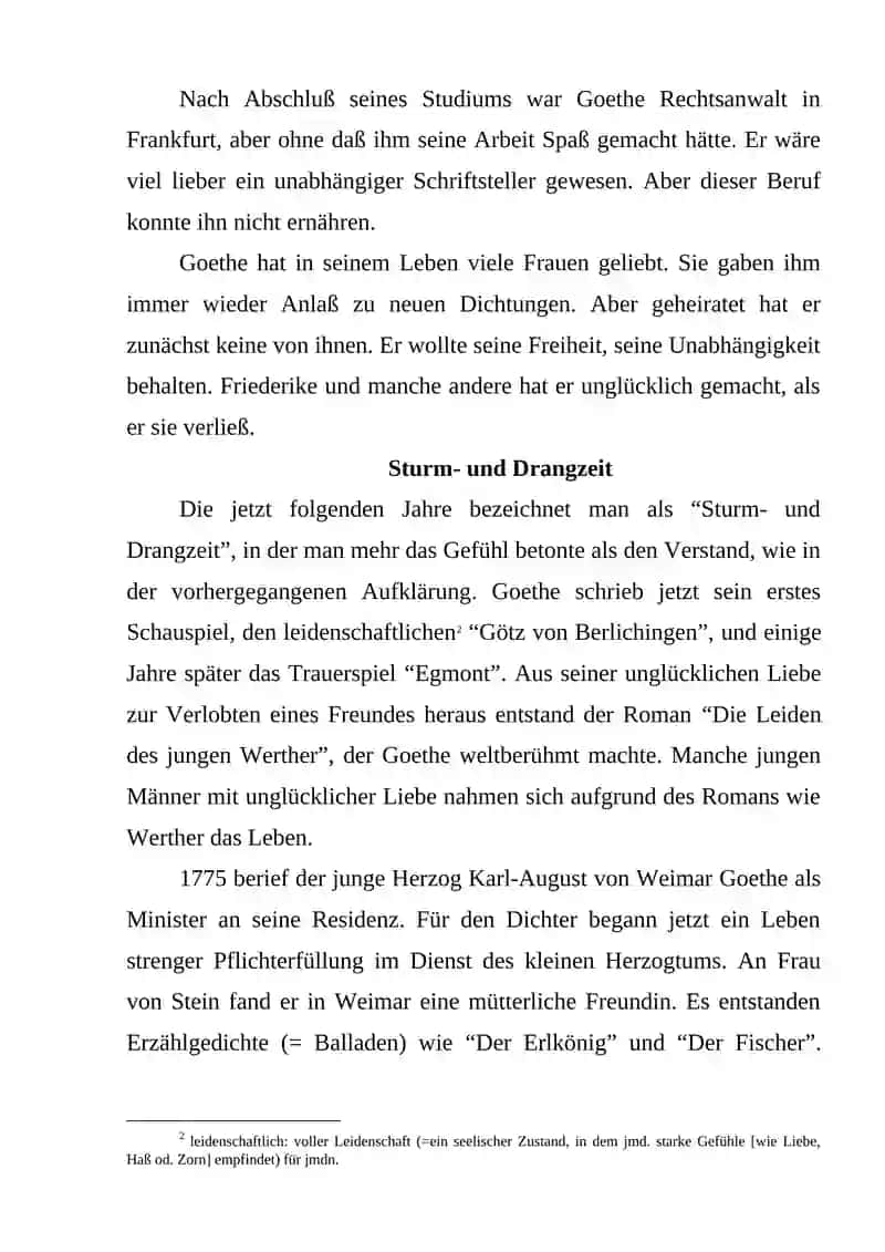 Die berühmte Menschen von Deutsch 3