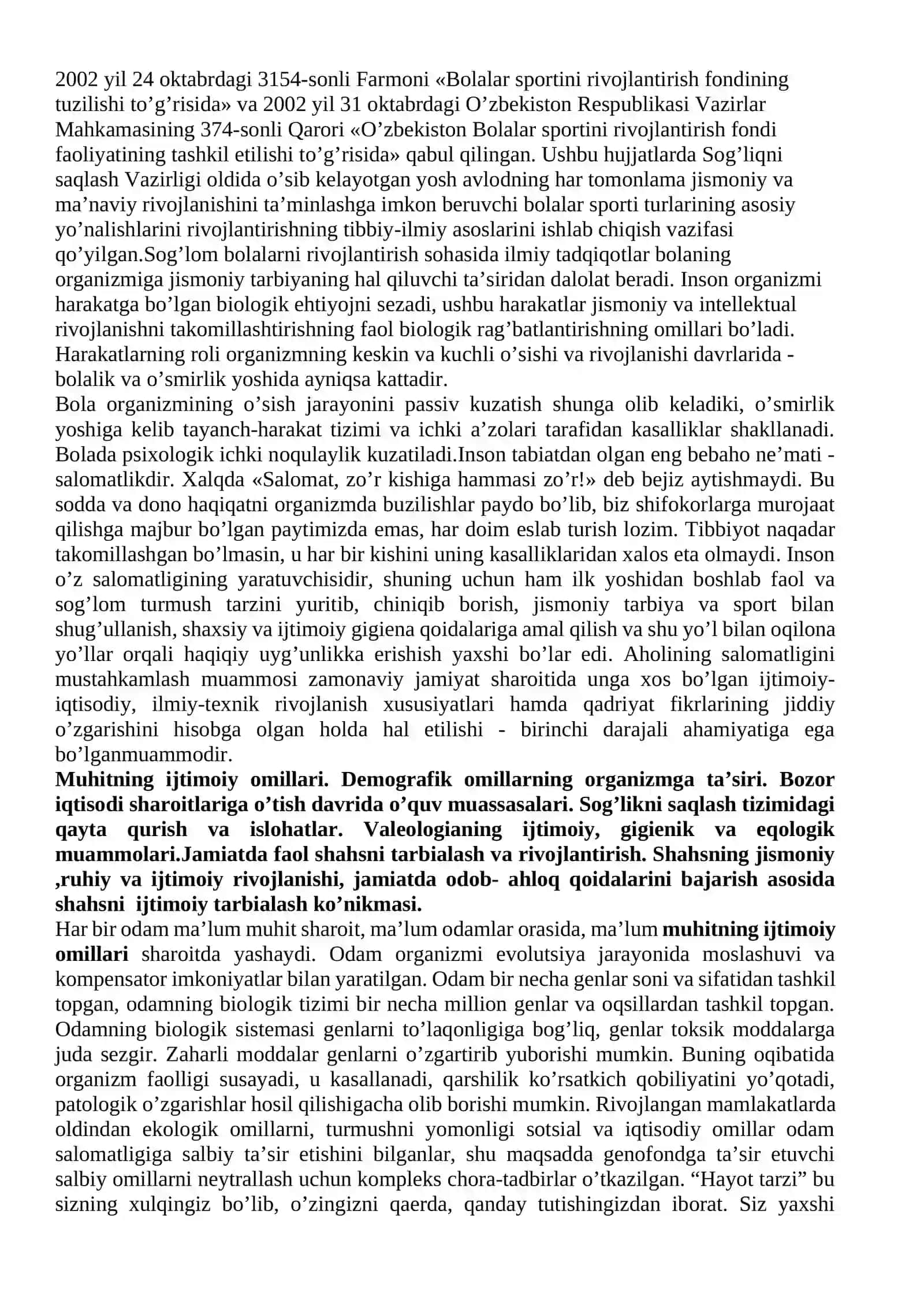 O’zbekiston aholisining salomatlik holati 3