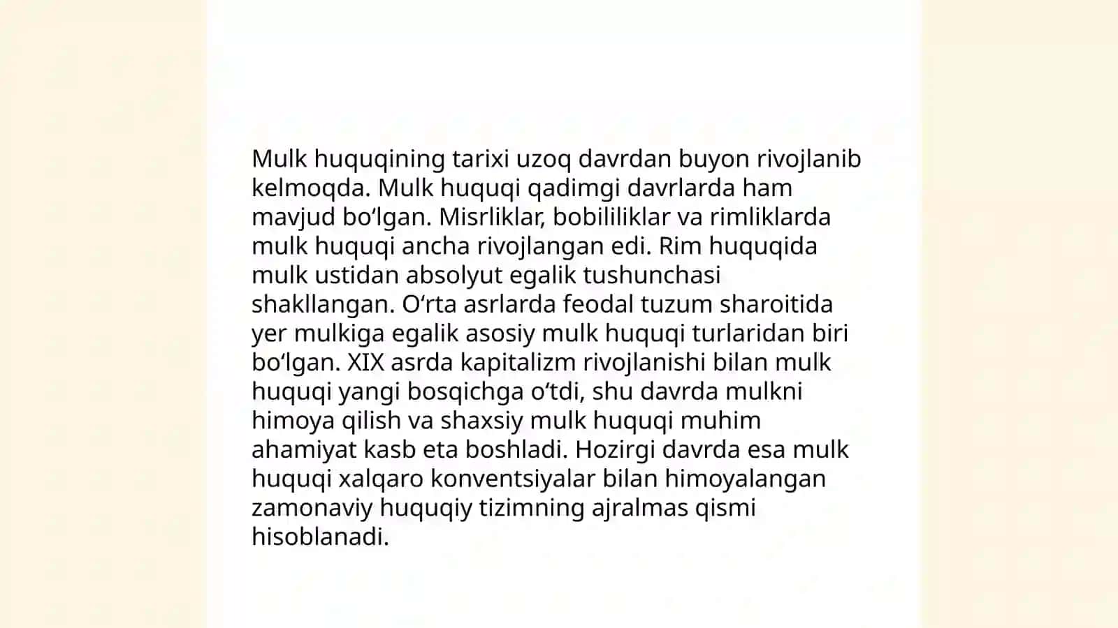 Mulkni egallash 3