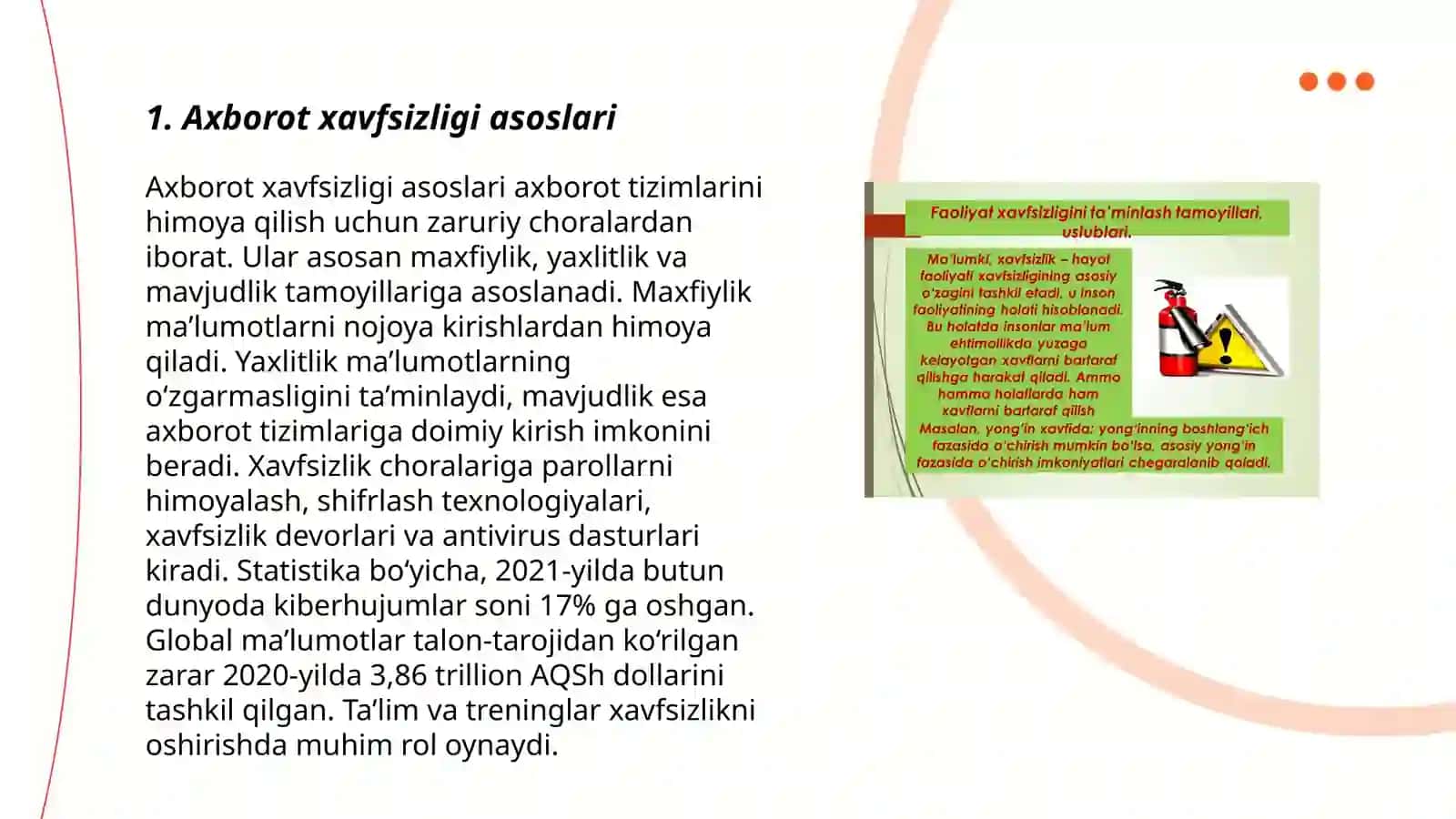 Axborot xavfsizligi asoslari 3