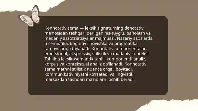 Konnotativ sema: ta'rif va nazariy asoslar 3