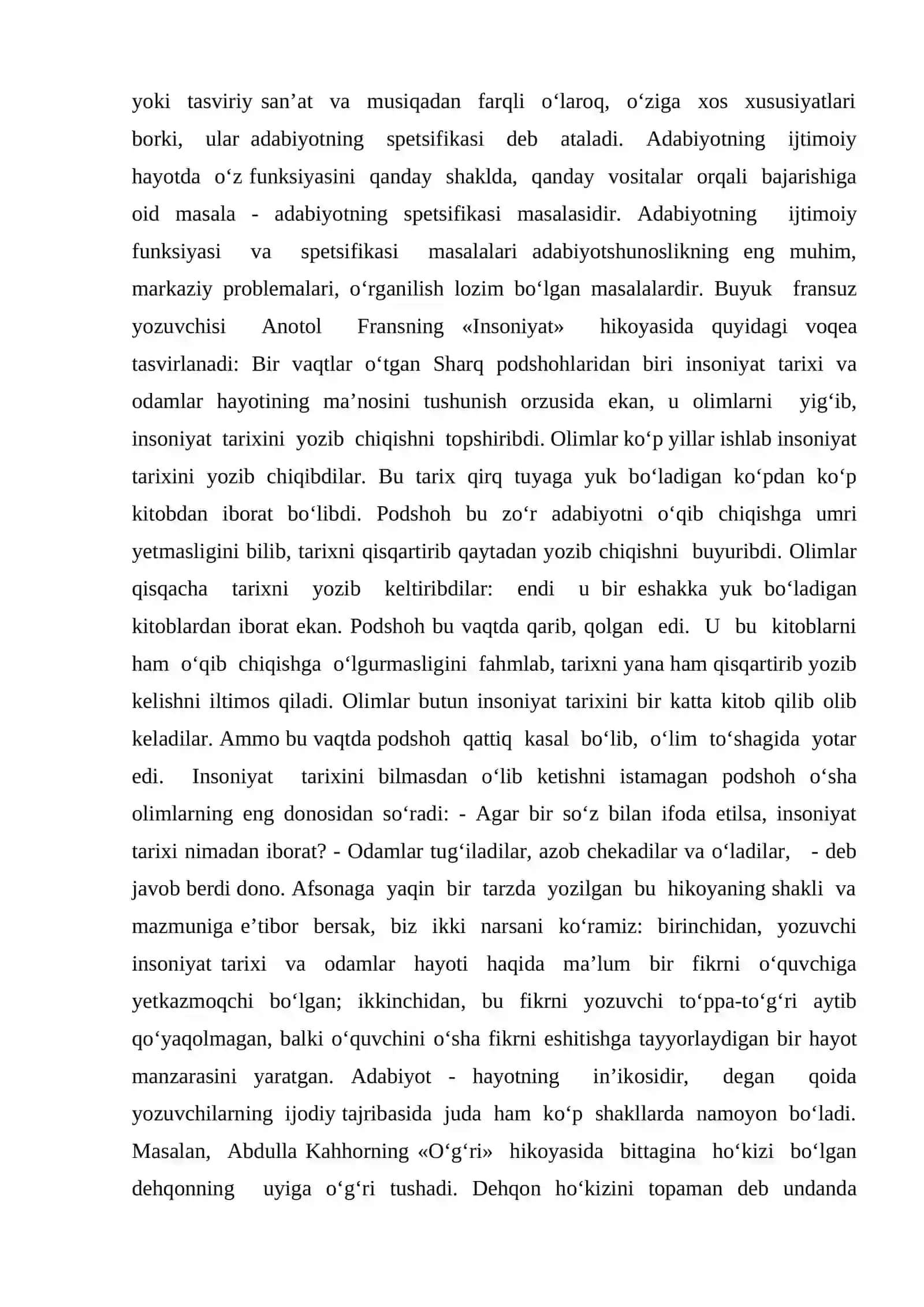 Adabiyotning ijtimoiy vazifasi 3
