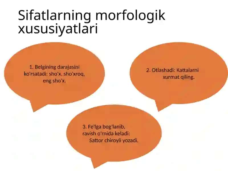 Sifat vauning grammatik xususiyatlari 3