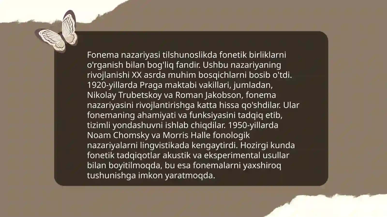 Fonema nazariyasi tarixidan. Fonemalar haqida turli fonologik maktab vakillarining fiklari 3