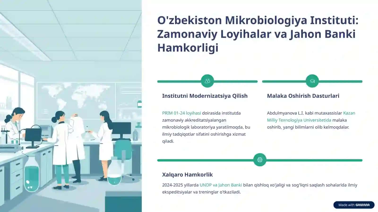 O'zbekistonda Mikrobiologiya, Virusologiya, Immunologiya va Parazitologiya Fanining Rivojlanishiga Hissa Qo'shgan Yetakchi Omillar 3
