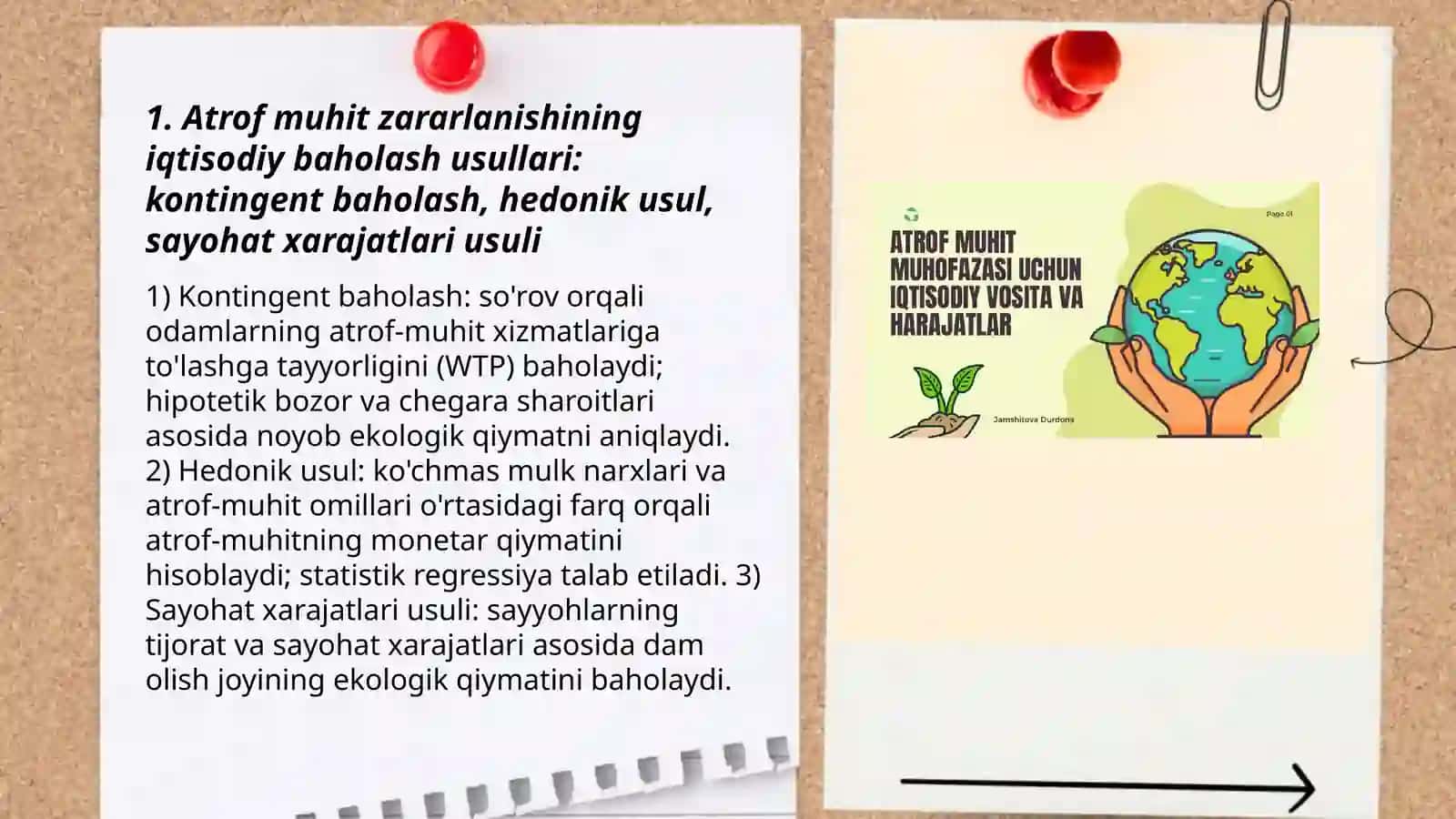 Atrof muhit zararlanishining iqtisodiy baholanishi 3