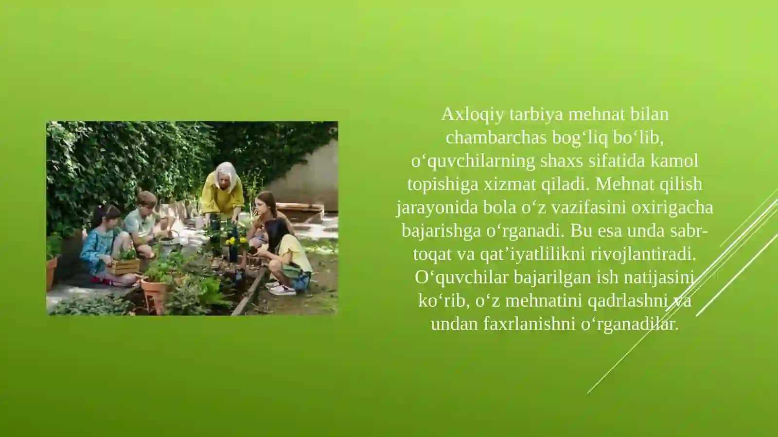 O’quvchilarni mehnatga aqloqiy tarbiyalash. Hajmli applikatsiya usuli da akvarium yasash 3
