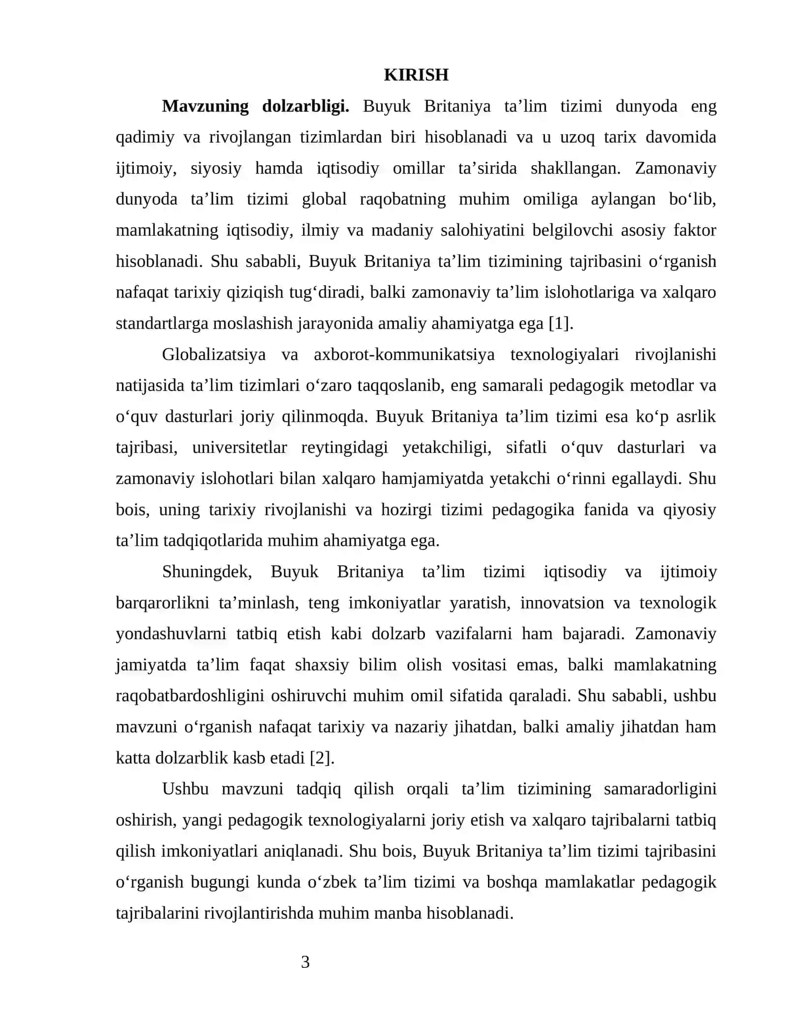 Kompravistik pedagogika kurs ishi 3