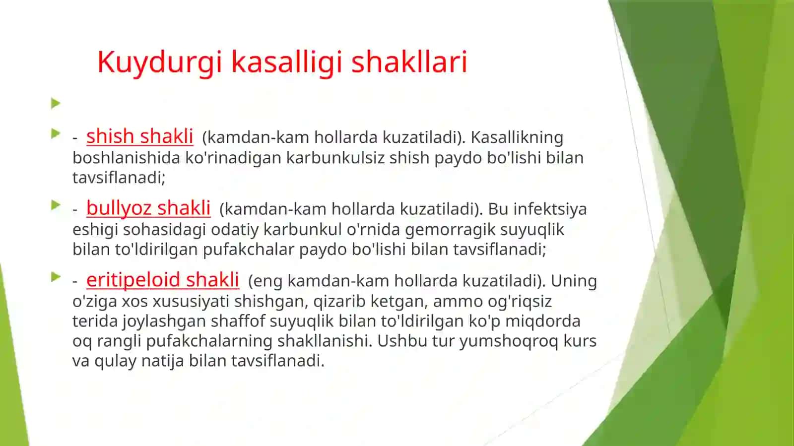 Kuydurgi, buritselyoz, tulyarimeya qo’zg’atuvchilari 3