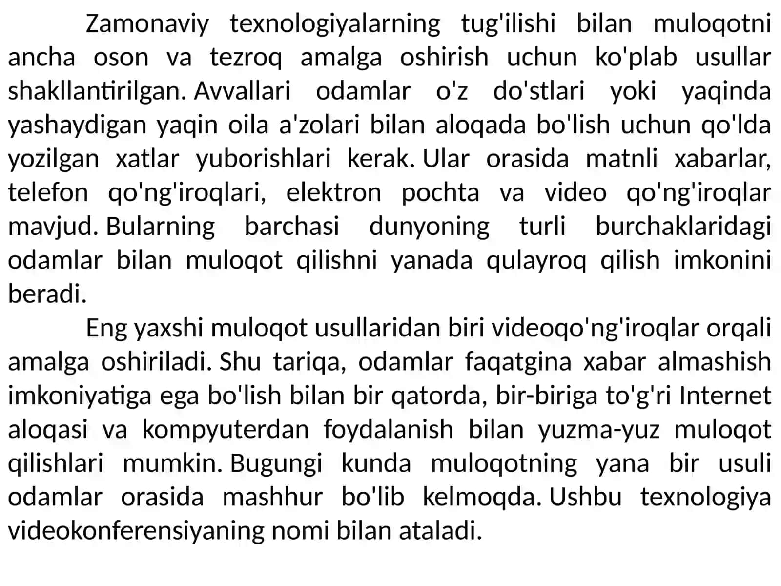 VIDEOKONFERENSALOQALAR 3