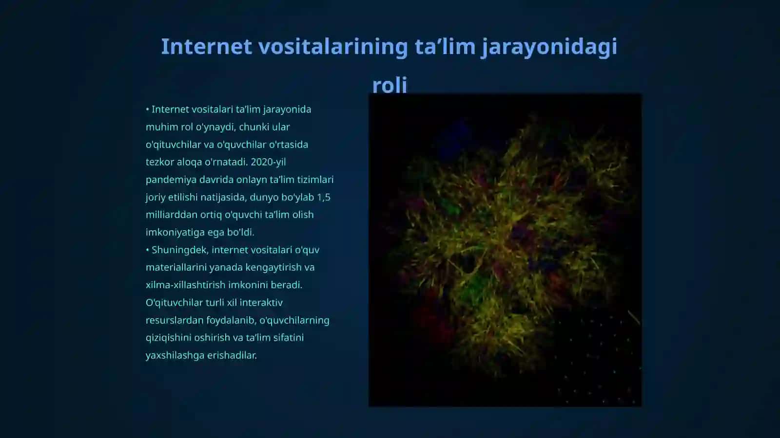 Taʼlim jarayonini tashkil etishda internet vositalaridan foydalanish 3