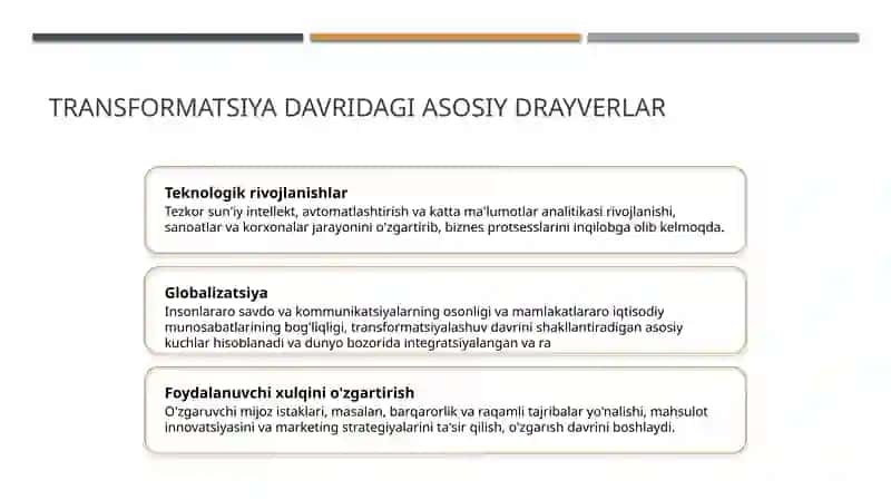 Transformatsiya davri 3