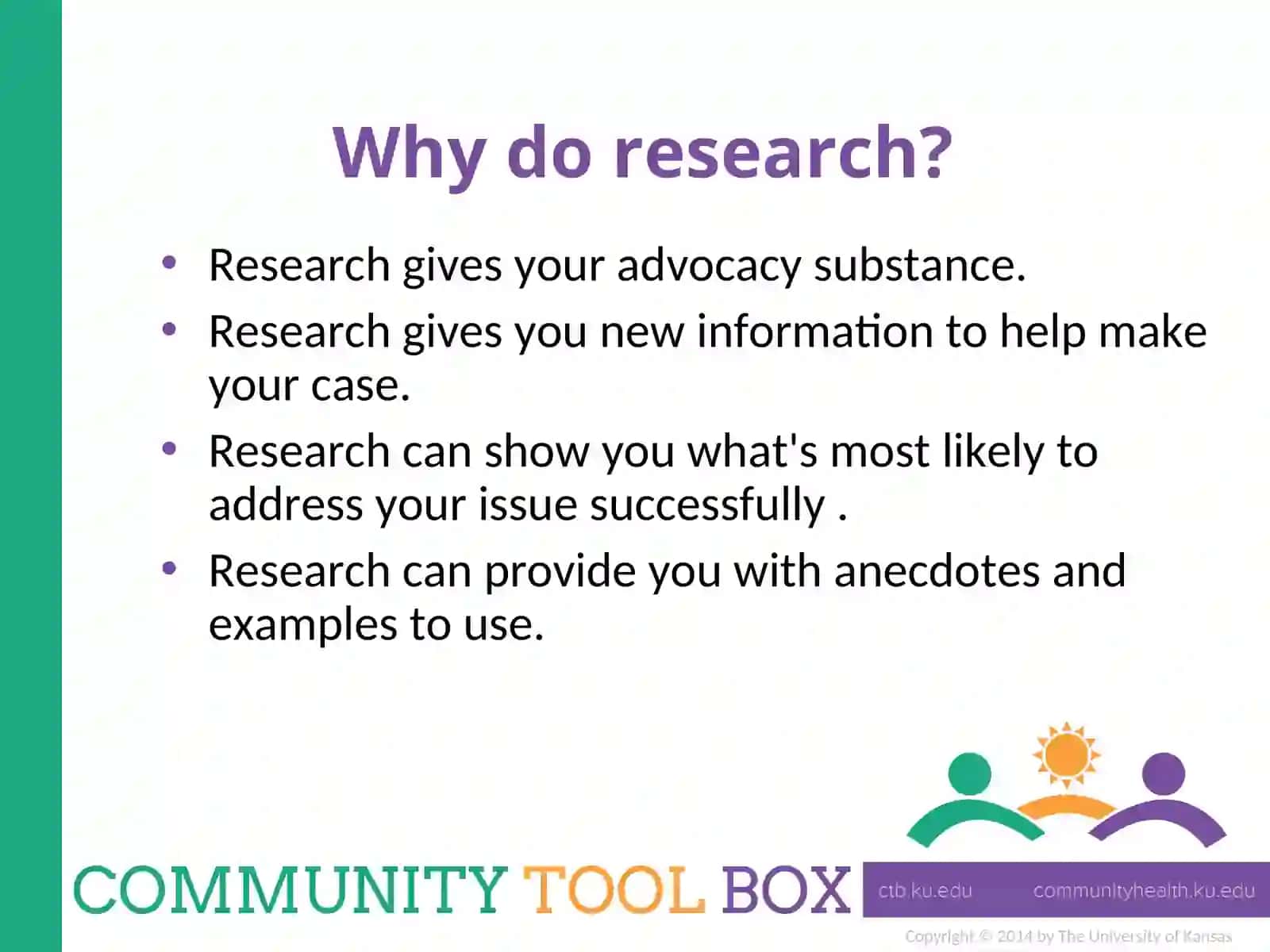 How to Conduct Research: An Overview 3