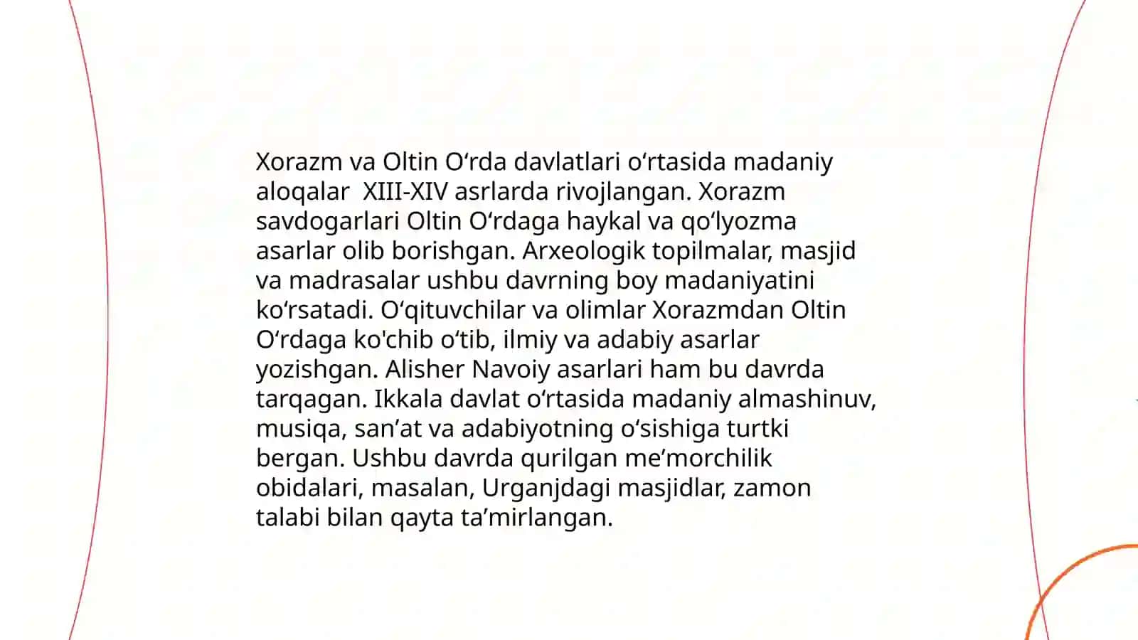 Oltin Oʻrda oʻzbek adabiyoti tarixi 3