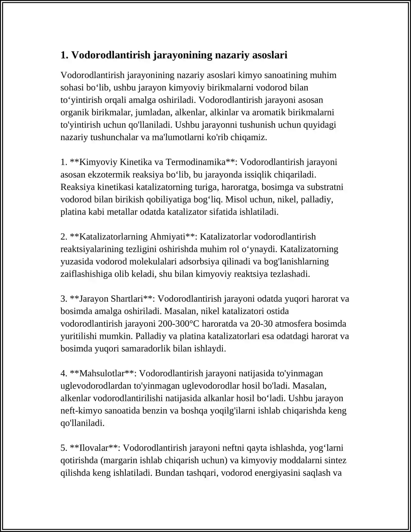 NEFTNI QAYTA ISHLASHDA GEDROGENLASH JARAYONI 3