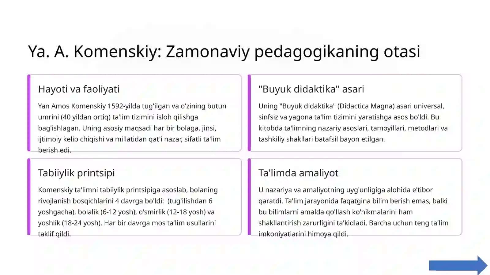 Jahon pedagogika fanining rivojlanish tarixi: Komenskiy va Ushinskiy merosi 3
