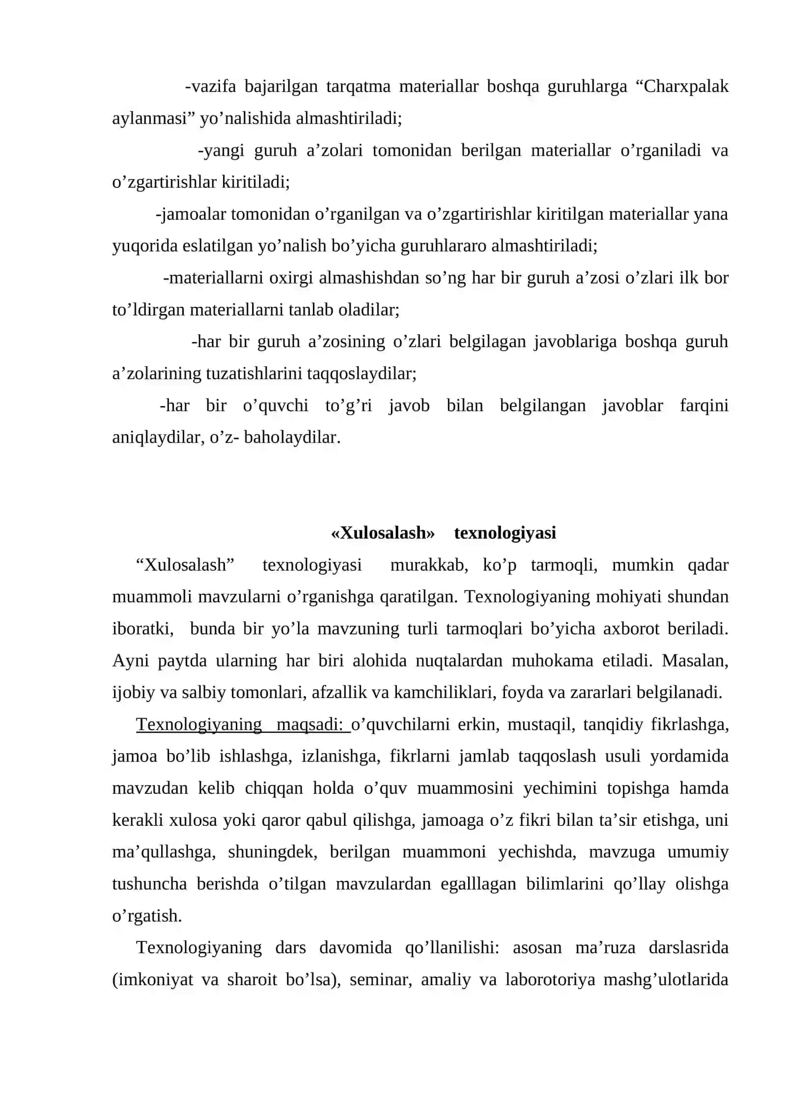 Pedagogik texnologiyalarni joriy qilishning ahamiyati 3