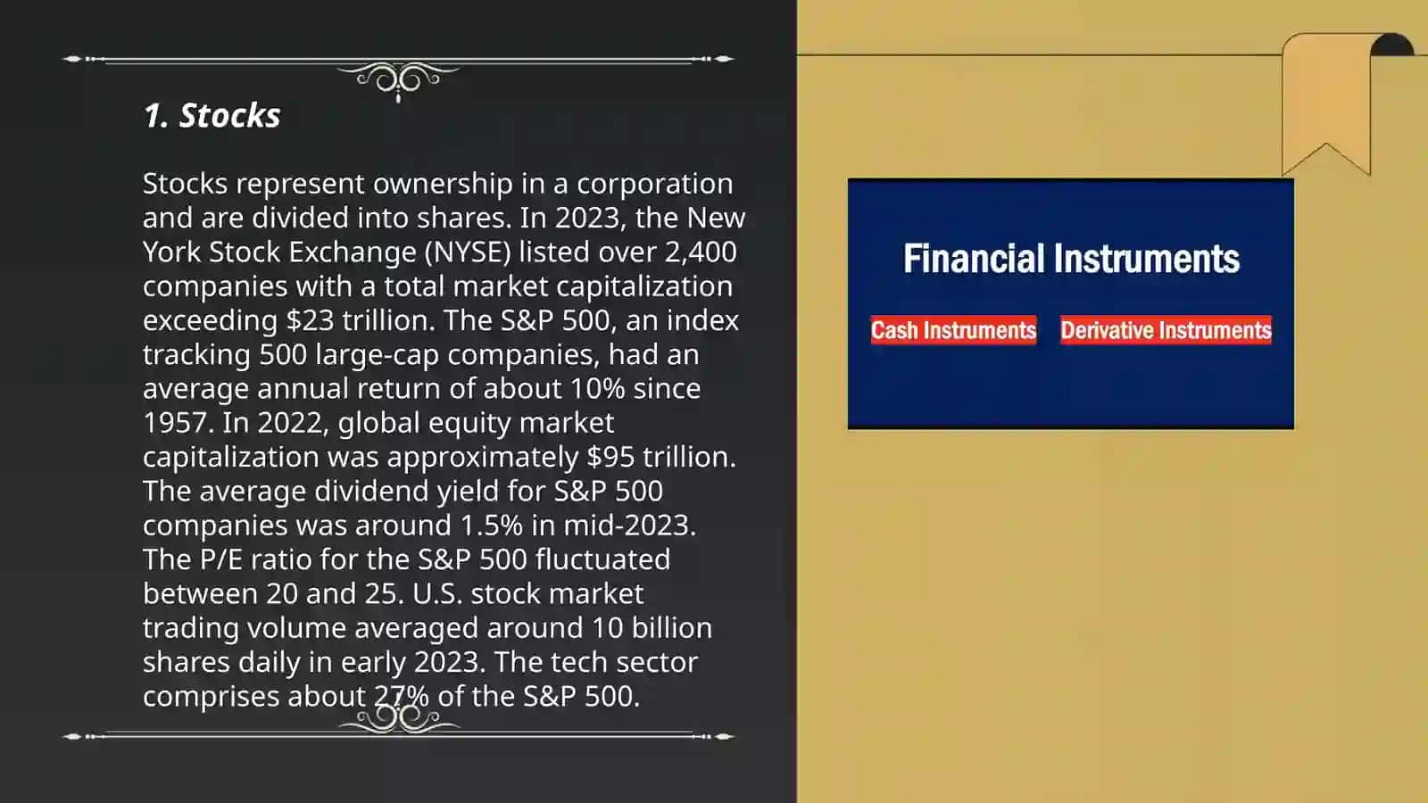 Financial instrument 3