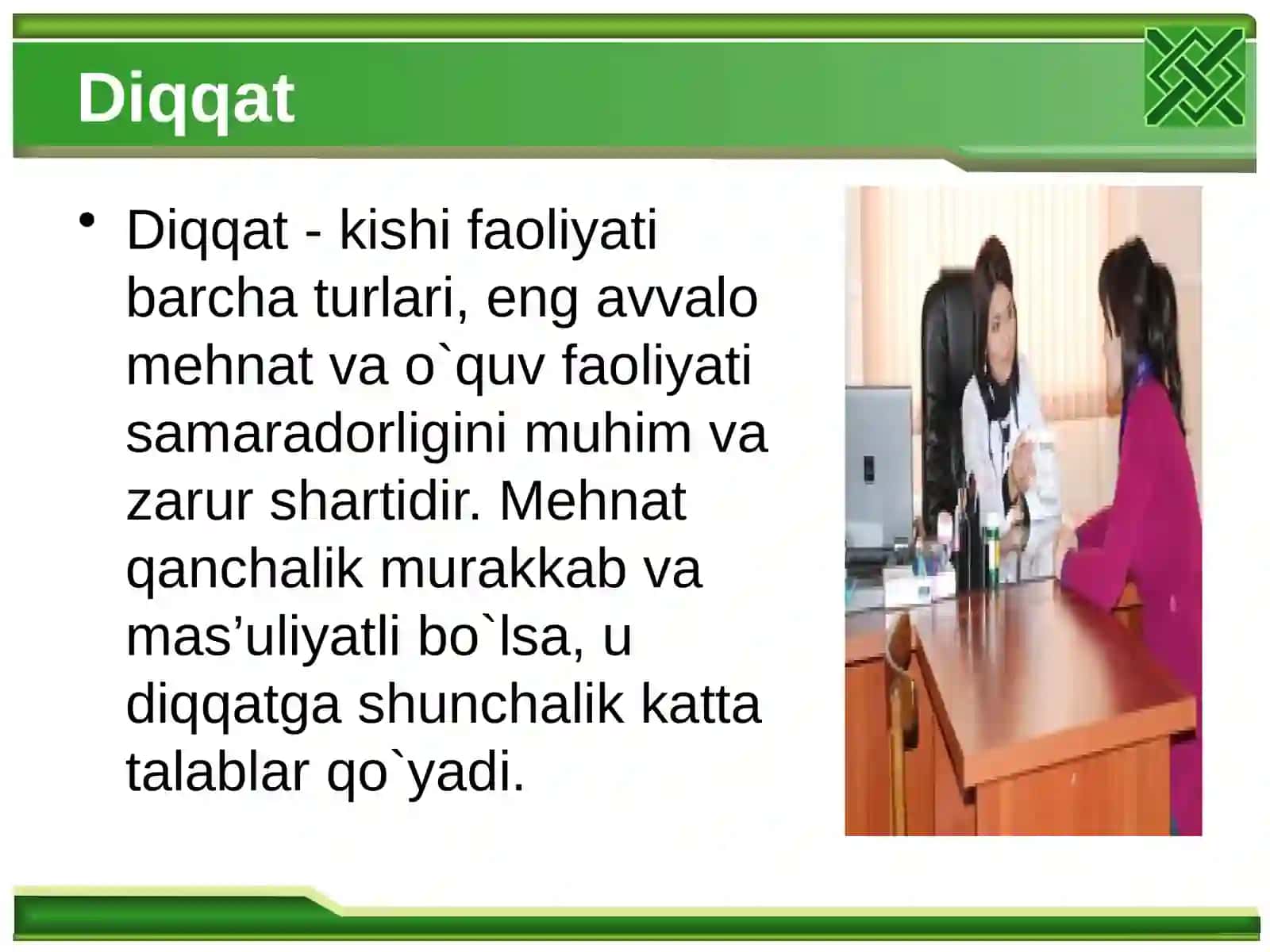 Diqqatning rivojlanishi va buzilishi 3