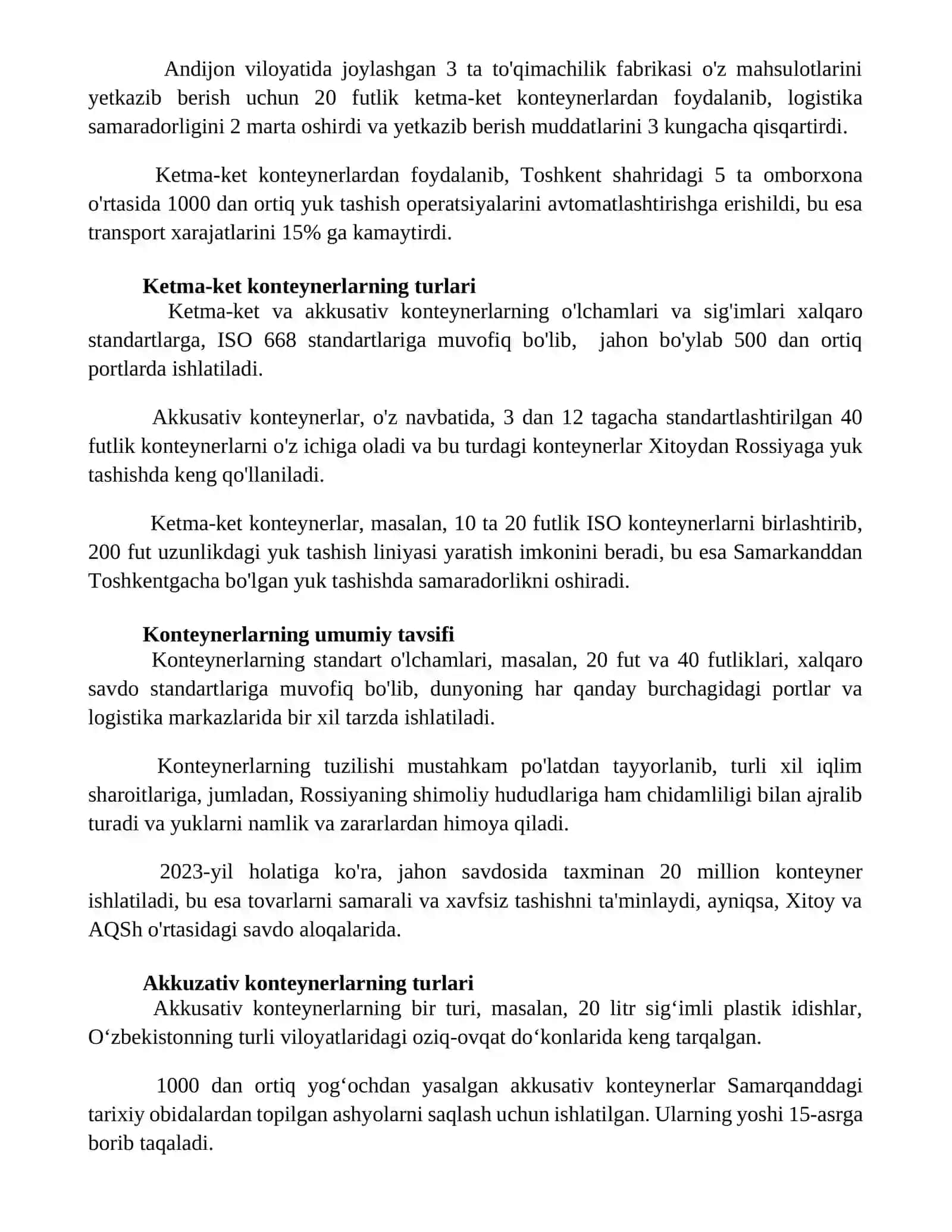 Konteynerlar. Ketma-ket va accosativ konteynerlar 3