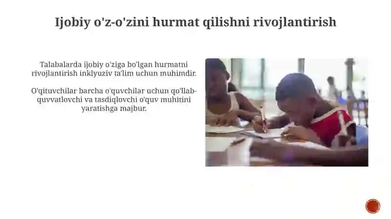 Inklyuziv taʼlimni tashkil etishning pedagogik psixologik aspektlari 3