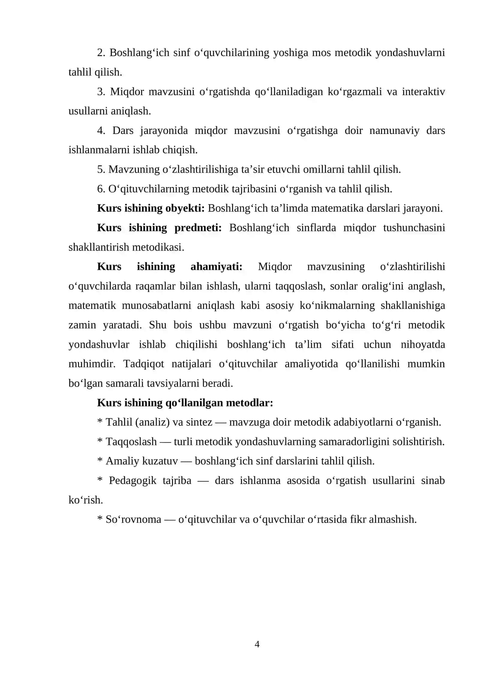 Boshlang’ich sinflarda miqdor mavzusini orgatishda pedagogik texnologiyalardab foydalanish 3
