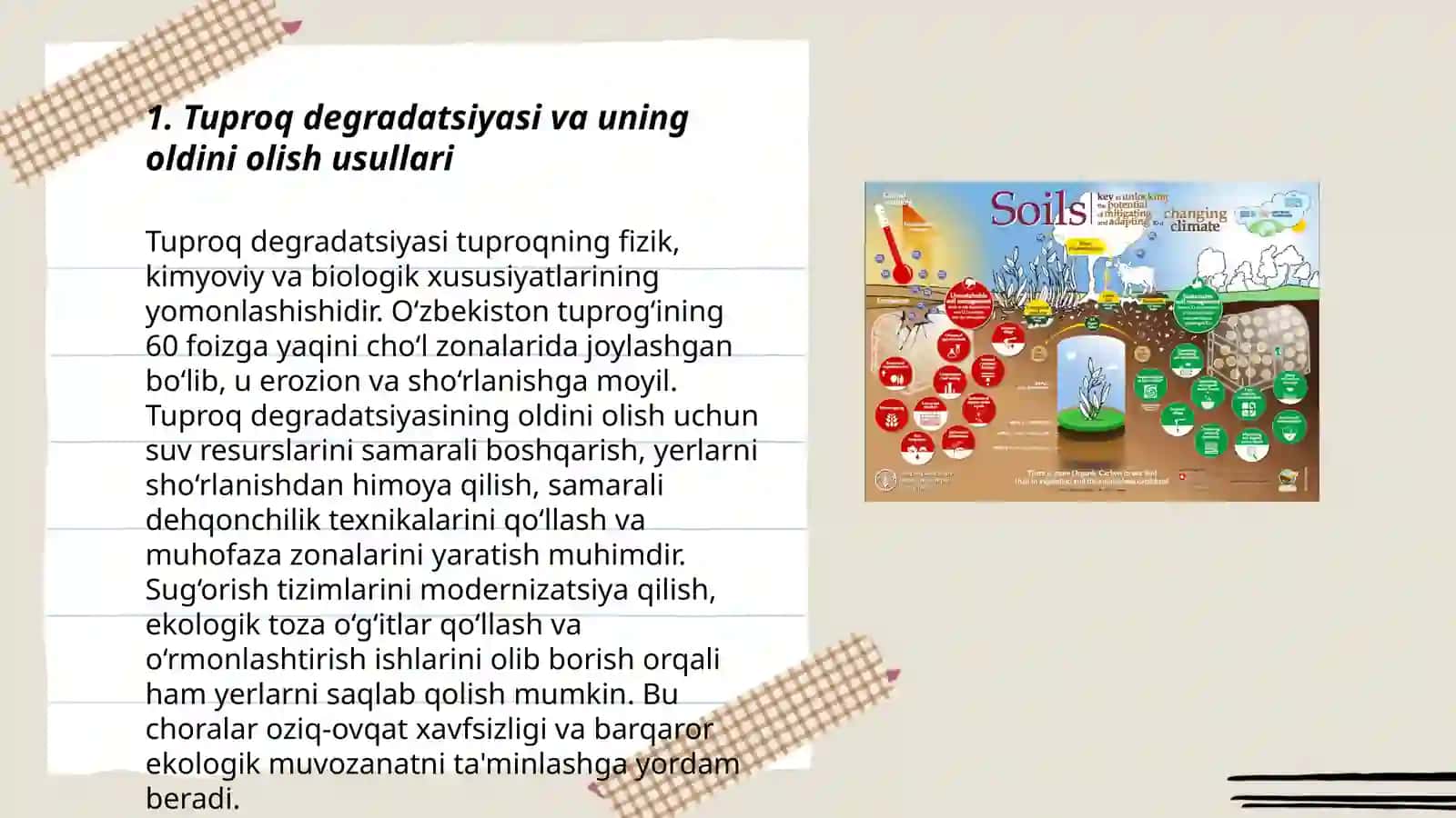 Tuproqlarni muhofaza qilish va ekologik manitoring 3