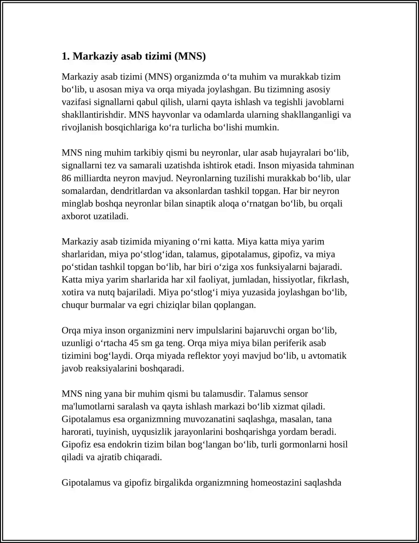 LIMBIK TIZIM ASOSIY ANATOMIK XOSILALAR 3