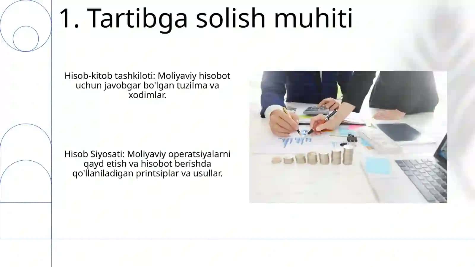 Bugʻalterya hisobini tashkil etish va hisob siyosati 3
