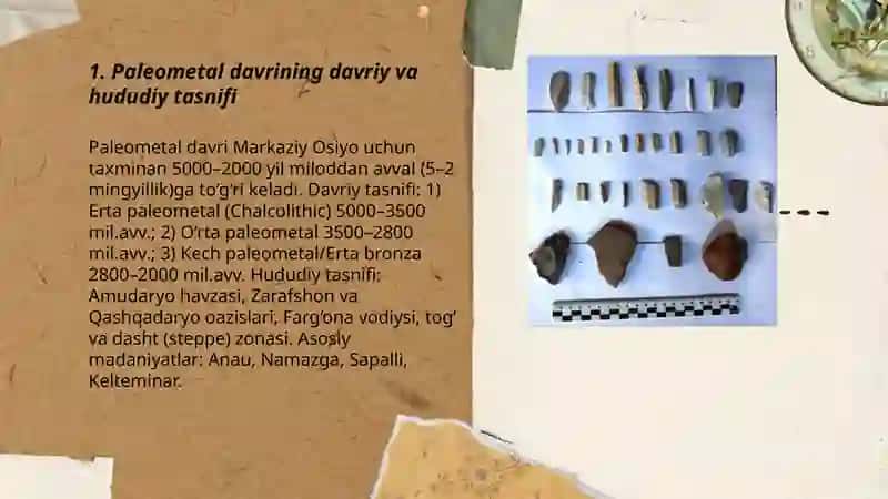 Paleometal davri arxeologiyasi 3