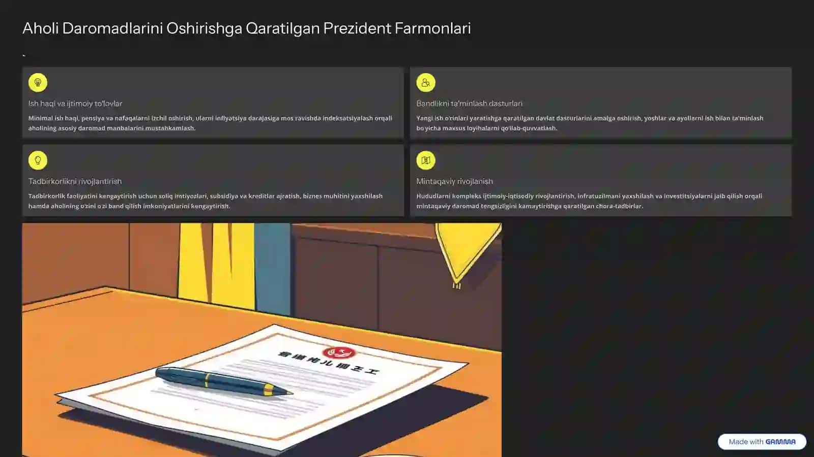 Oʻzbekiston Respublikasida Aholi Daromadi va Kambagʻallikni Qisqartirish 3
