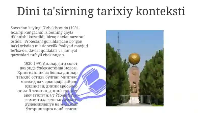 O'zbekistonda missionerlik faoliyatining tarixiy konteksti 3