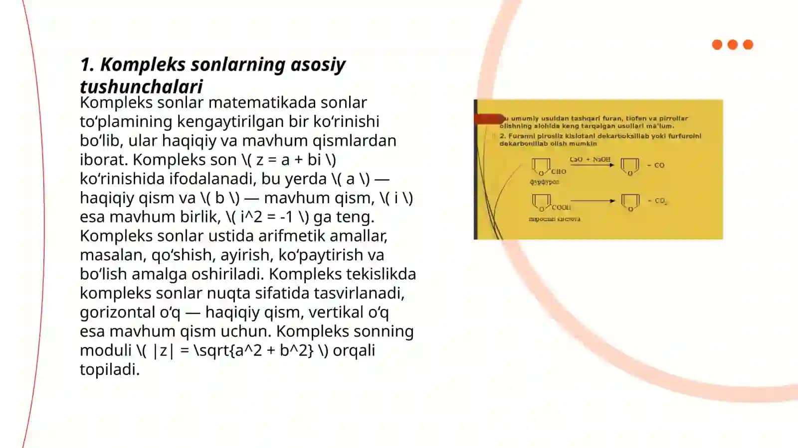 Kompleks brikmalar 3