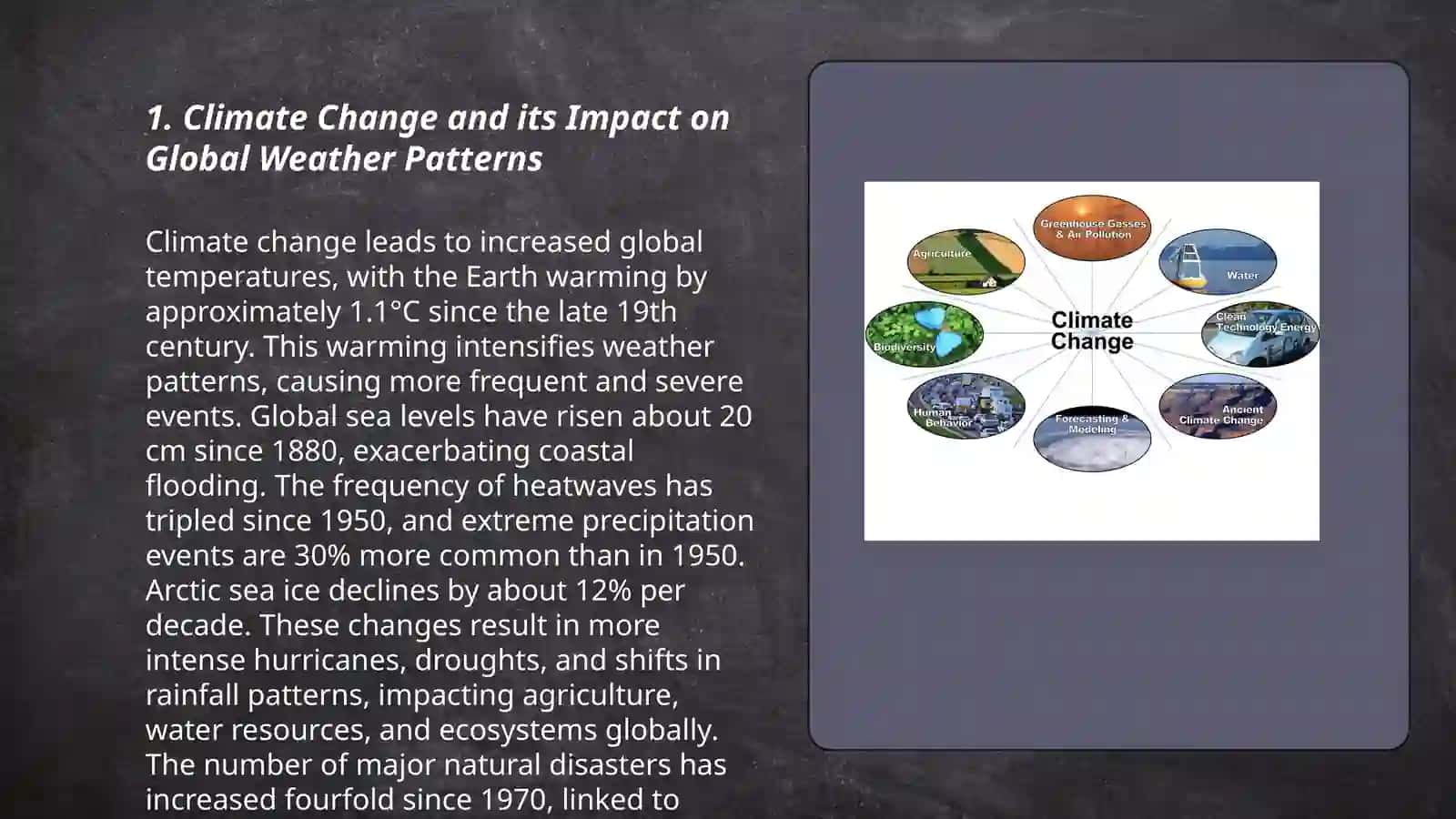 Global environmental issues 3