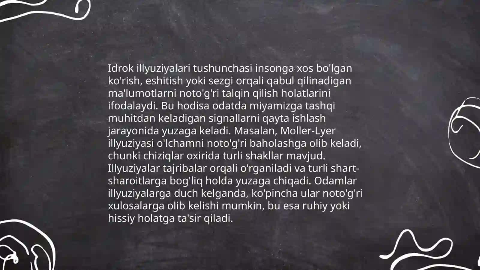 Idrok illyuziyalari va ularni amaliyotda qo'llash 3