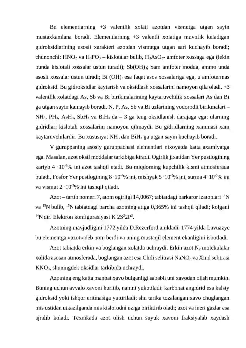 V GURUXNING P – ELEMENTLARI 3