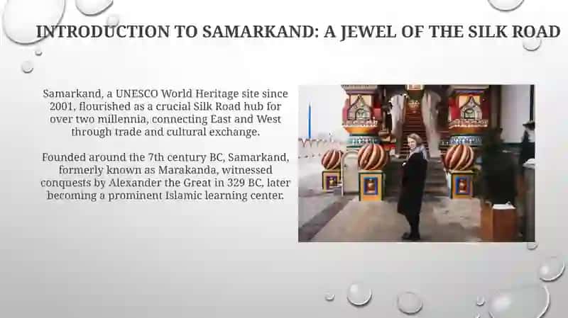 Sighteeing of Samarkand 3