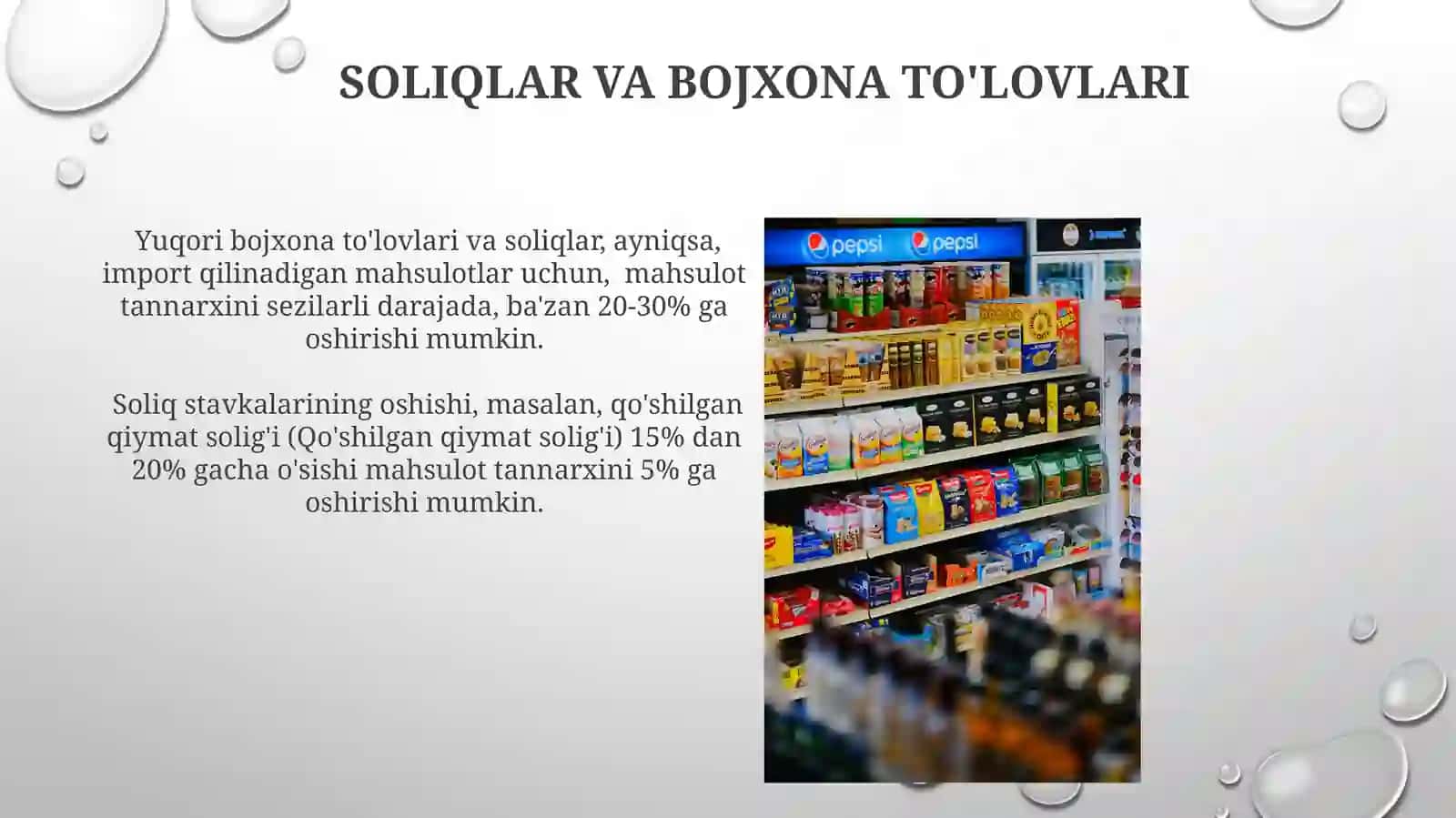 Quymalarning tannarxiga ta'sir etuvchi asosiy koʻrsatgichlar 3