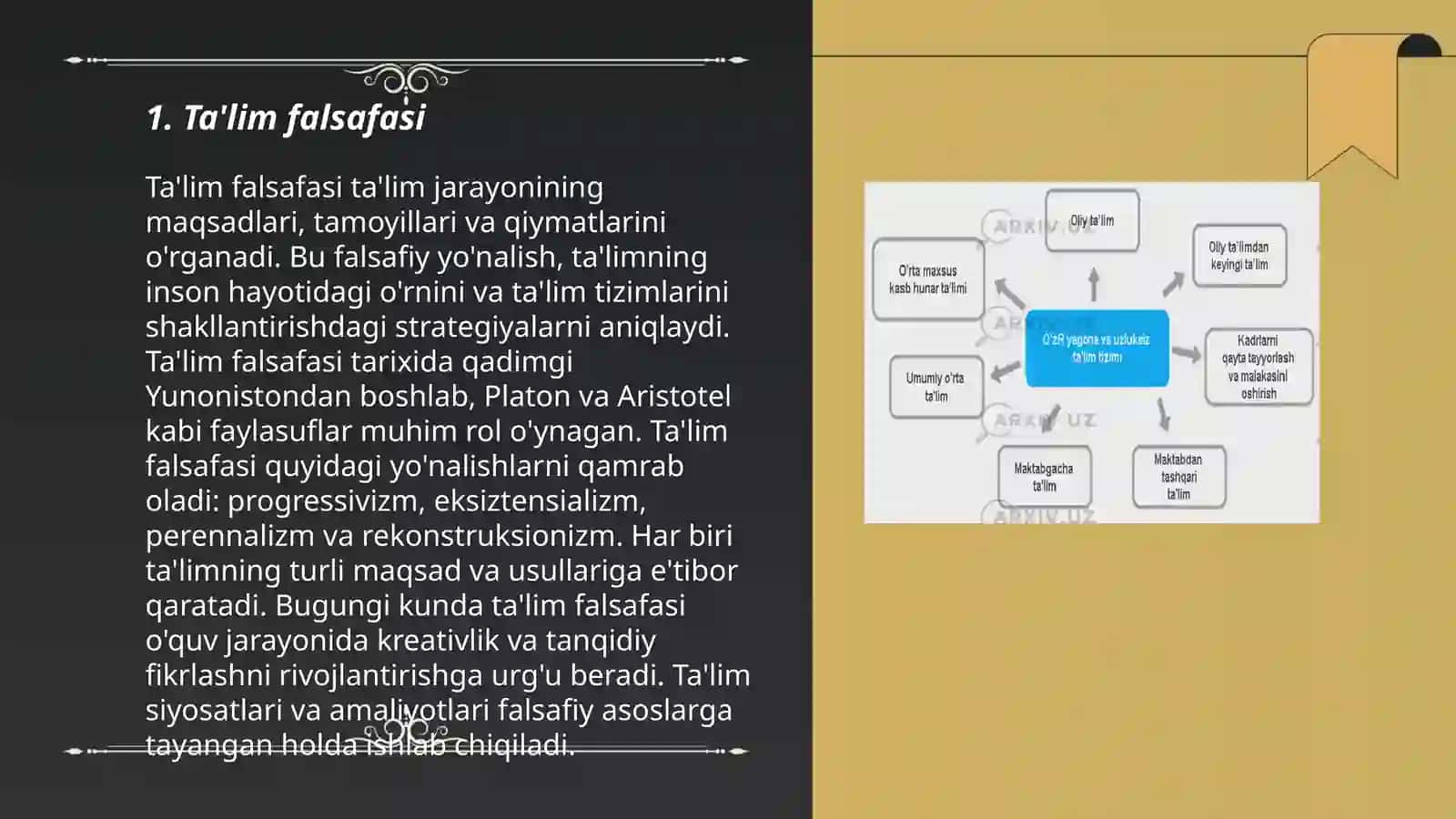 Ta'lim falsafasi 3
