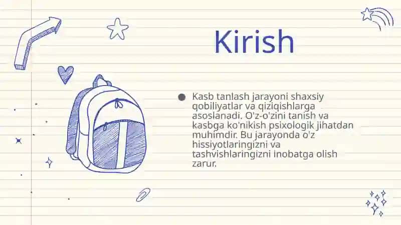 Kasb tanlash Psixologiyasi 3